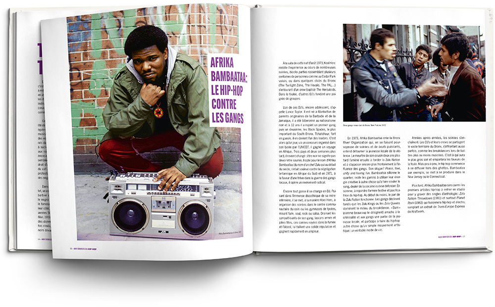 Juke box. Aux sources du Hip-Hop. Vinylbook- page1