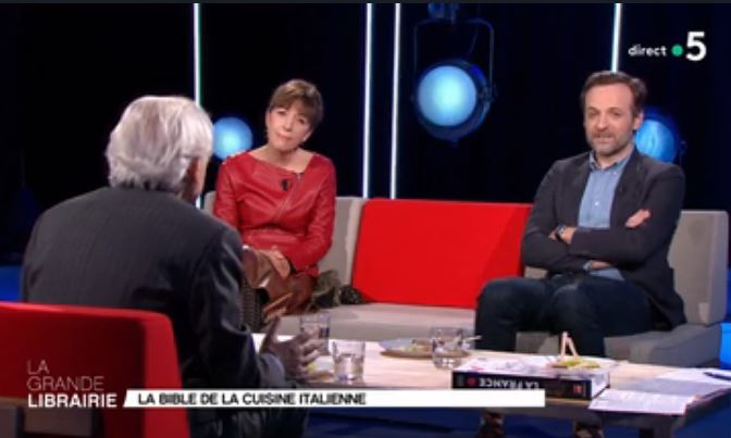 La Grande Librairie France 5 François Busnel reçoit François-Régis Gaudry et Alessandra Pierini