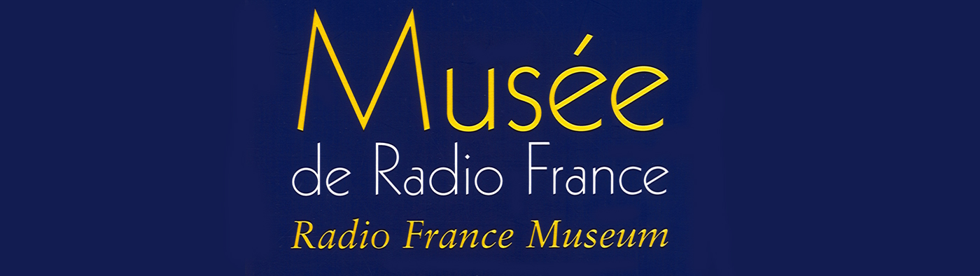 Affiche Musée Radio France 1988 - Publicité Contemporaine - Originale