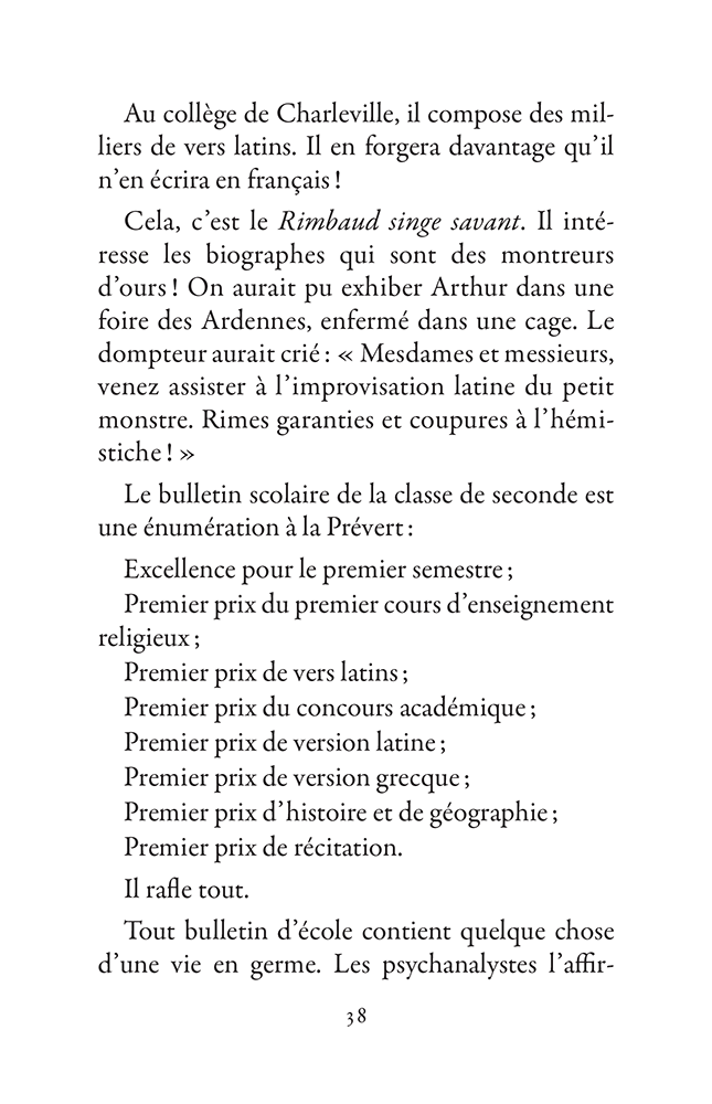Un été avec Rimbaud Sylvain Tesson - p38