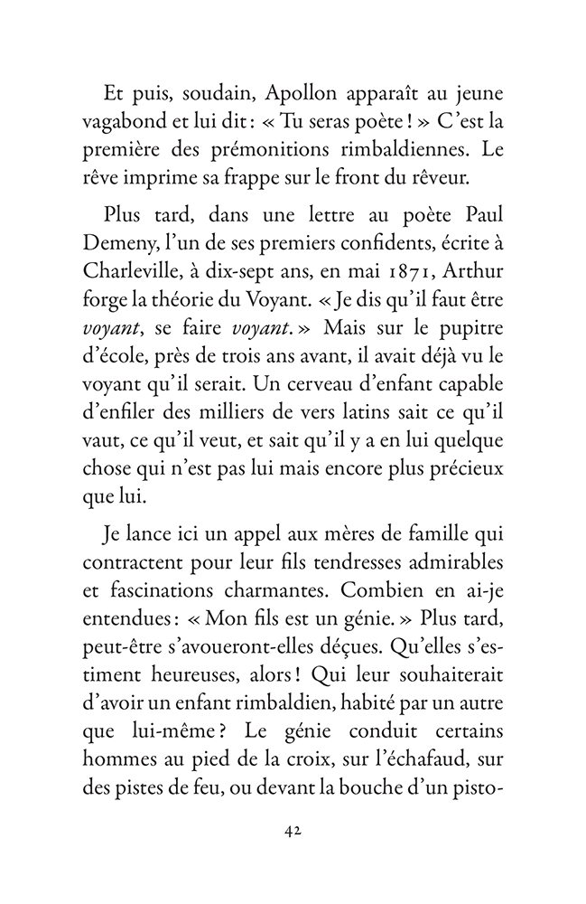 Un été avec Rimbaud Sylvain Tesson - p42