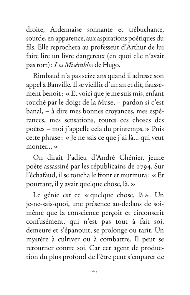 Un été avec Rimbaud Sylvain Tesson - p45