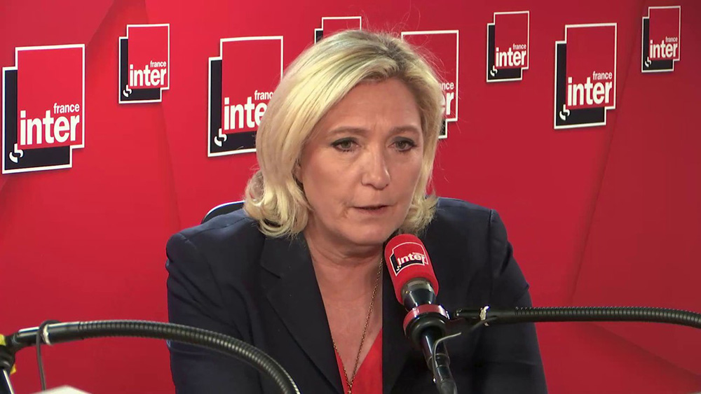 Marine Le Pen sur France Inter