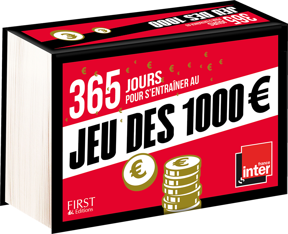 Almanach du jeu des 1000 €. Nicolas Stoufflet. First / France Inter