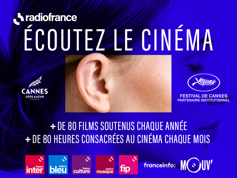 Écoutez le cinéma sur les radios de France