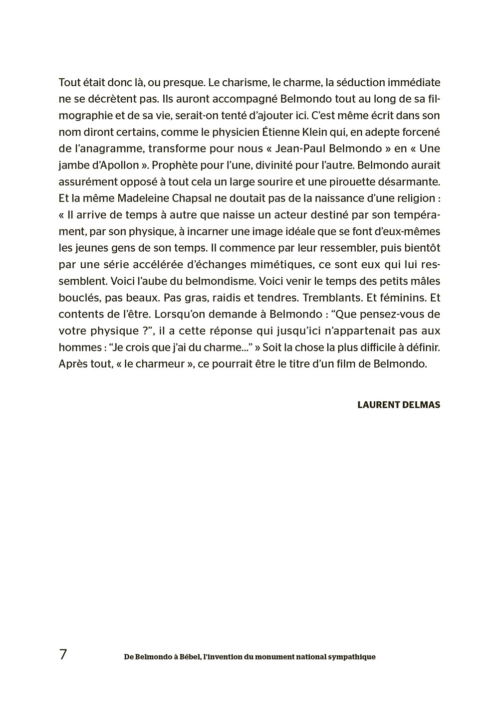 Jean-Paul Belmondo. Laurent Delmas-p7