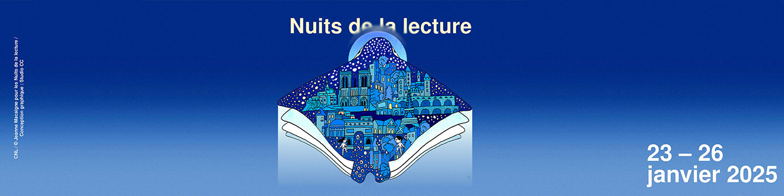 Les Nuits de la lecture du 23 au 26 janvier 2025 | Radio France