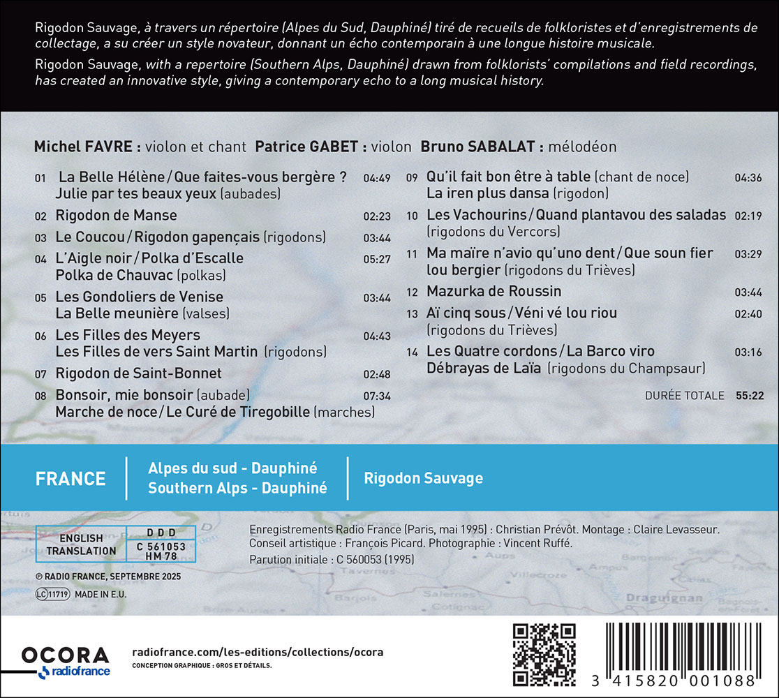 Rigodon sauvage. Ocora_dos