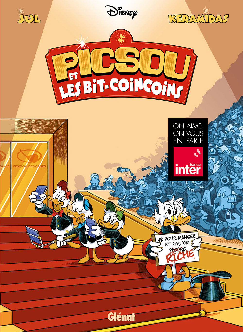 Picsou et les bit-coincoins. Jul et Nicolas Keramidas