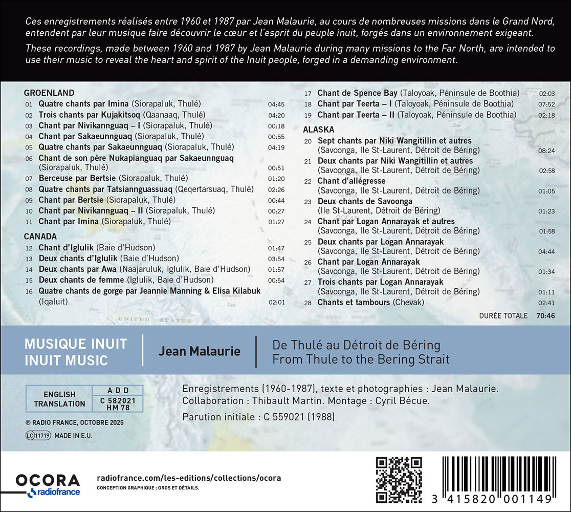 Musique Inuit. Jean Malaurie