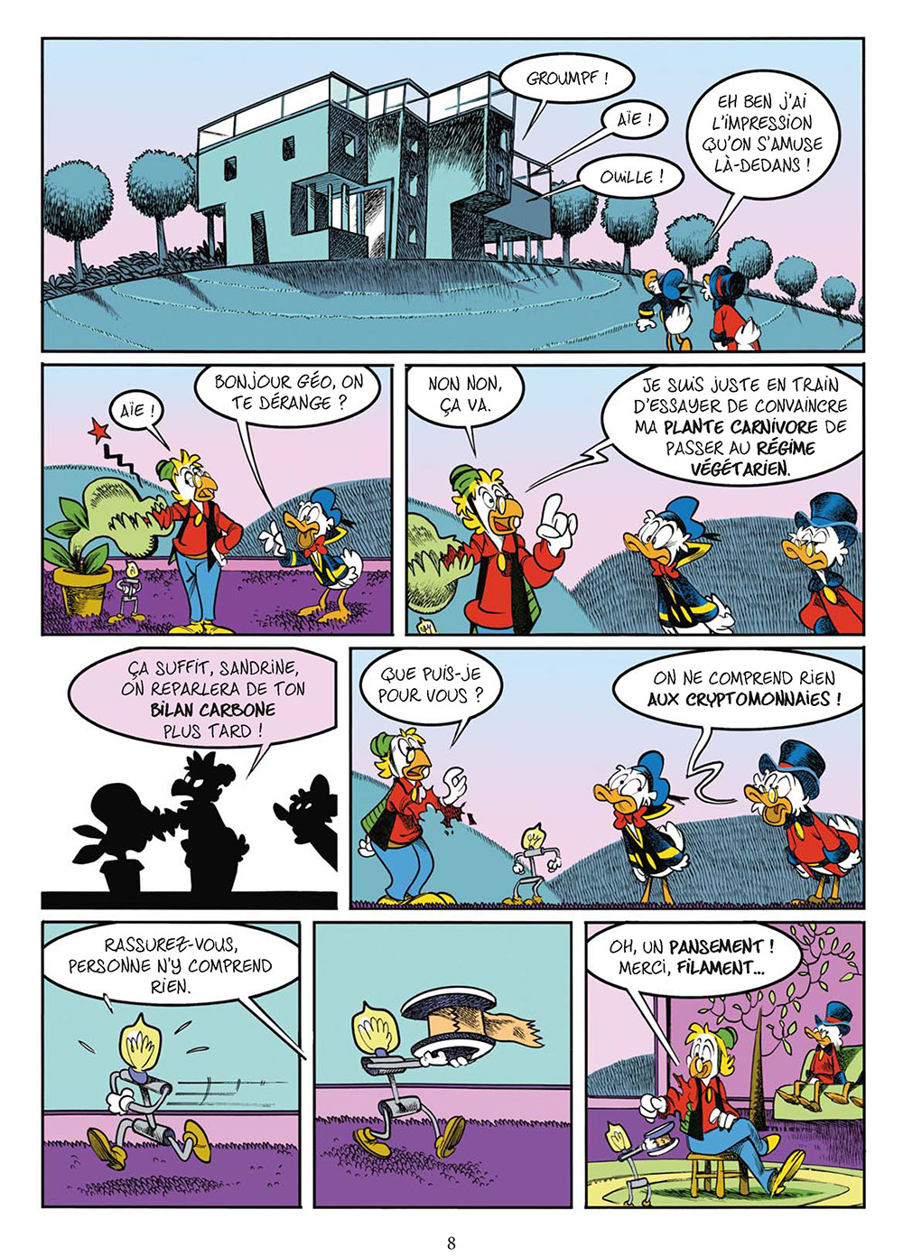 Picsou et les bit-coincoins. Jul et Keramidas-page 08