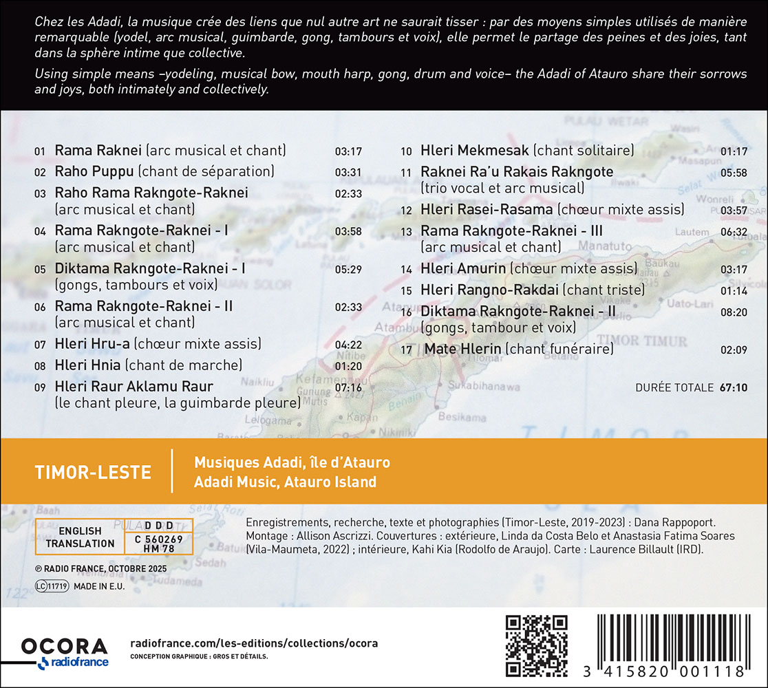 Timor-Leste. Ocora-dos