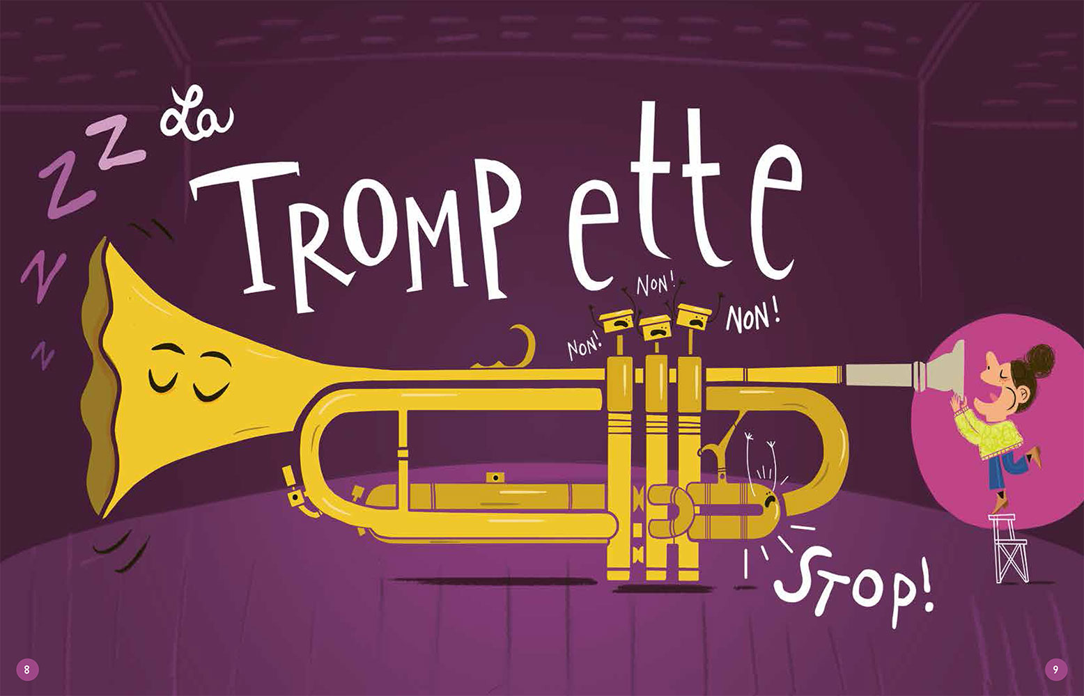 Les Zinstrus page8-9