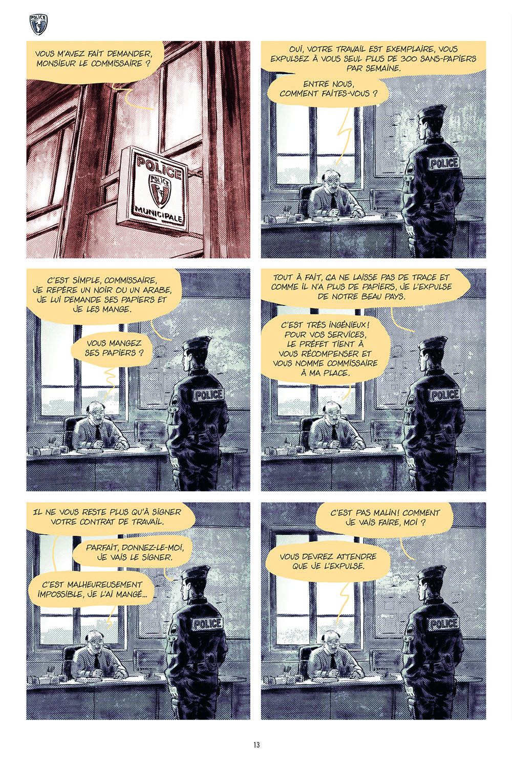 BD Faut pas prendre les cons pour des gens. Emmanuel Reuzé-page 13