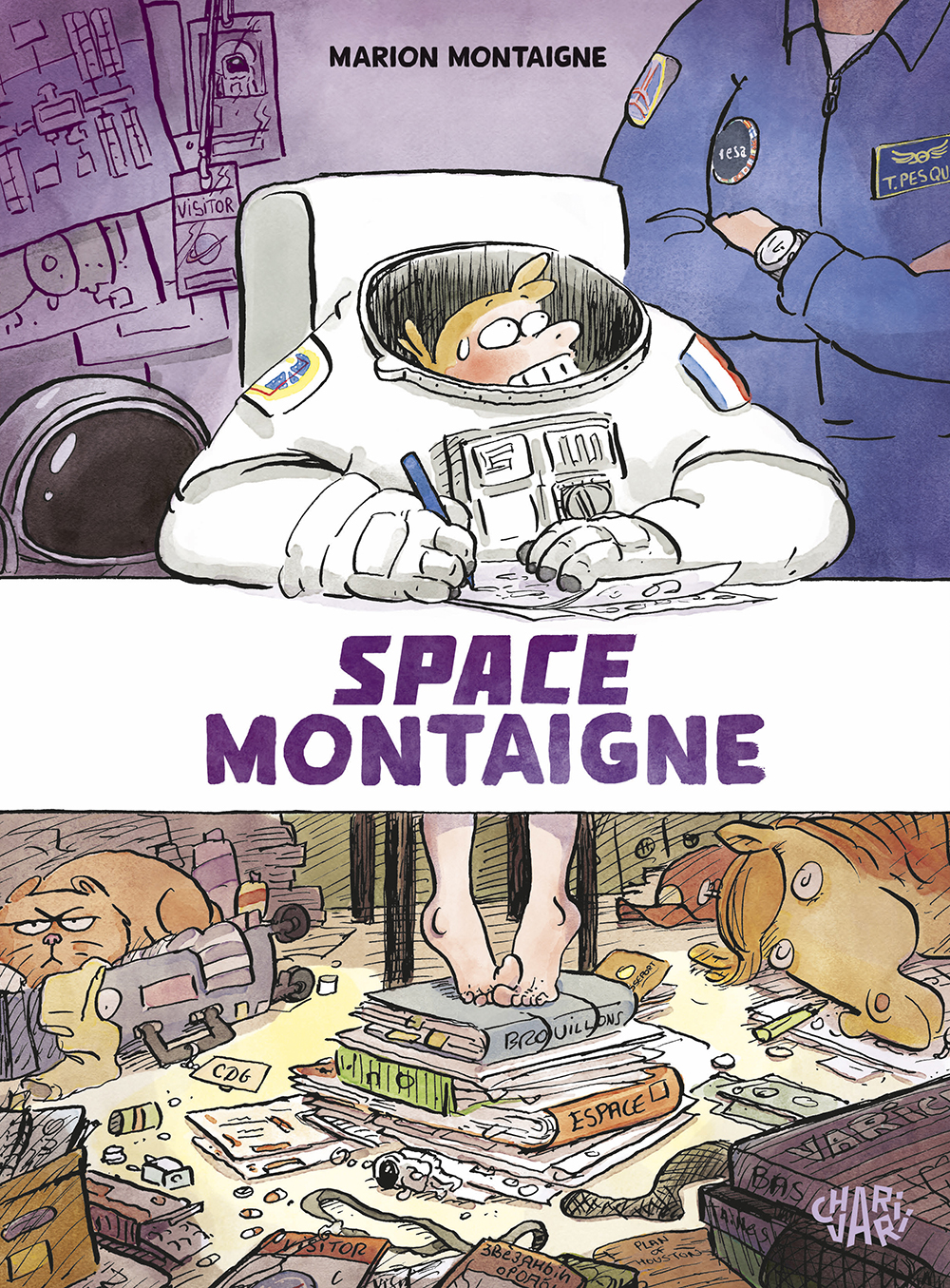 Space Montaigne. Marion Montaigne_ sans sticker