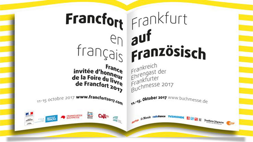 Radio France partenaire de la 69e Foire du livre de Francfort du 11 au 15 octobre 2017