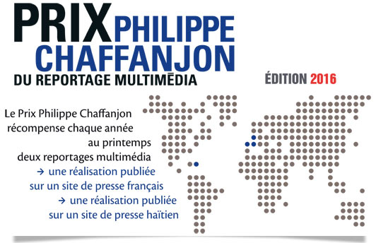 Prix Philippe Chaffanjon 2016