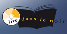 logo de l'association Lire dans le noir