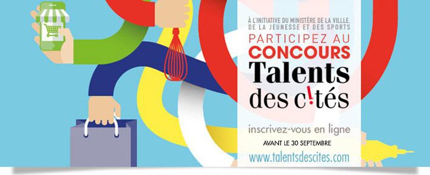 Participez au concours Talents des cités 2018