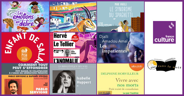 Participez au Prix du livre audio France Culture - Lire dans le noir 2022 !