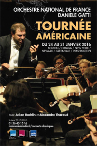 Tournée américaine de l'Orchestre National de France