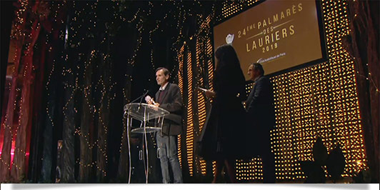 Jacques Monin récompensé par les Lauriers de la Radio et de la Télévision