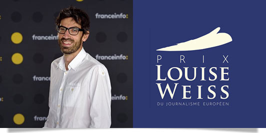Franck Mathevon lauréat du Prix Louis Weiss du journalisme européen 2016