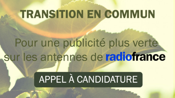 Pour une publicité plus verte sur les antennes de Radio France