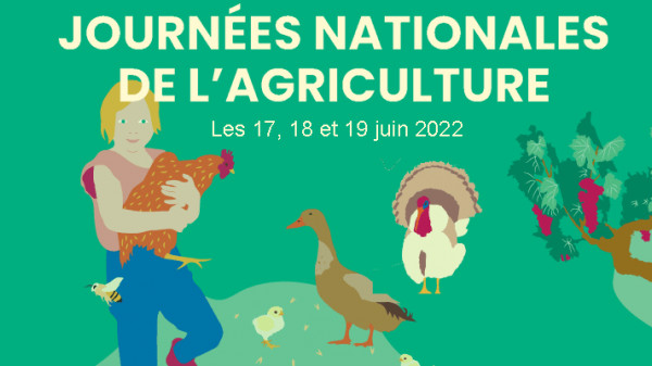 Radio France est partenaire des Journées Nationales de l'Agriculture les 17, 18 et 19 juin 2022