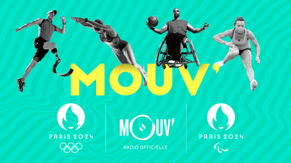 Mouv' radio officielle des Jeux de Paris 2024