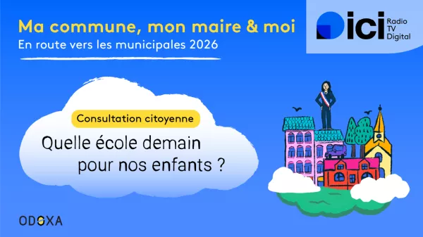 ICI // Consultation citoyenne « Ma commune, mon maire et moi » : Quelle école demain pour nos enfants ? Les résultats
