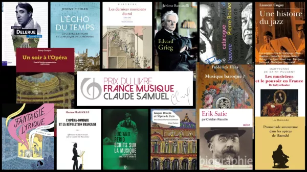 France Musique_Sélection 2026 du Prix du Livre France Musique Claude Samuel
