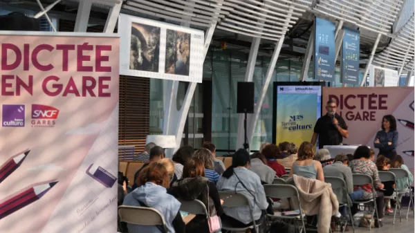France Culture / Une Dictée En Gare en gare de Nancy au rythme du jazz le mercredi 7 octobre