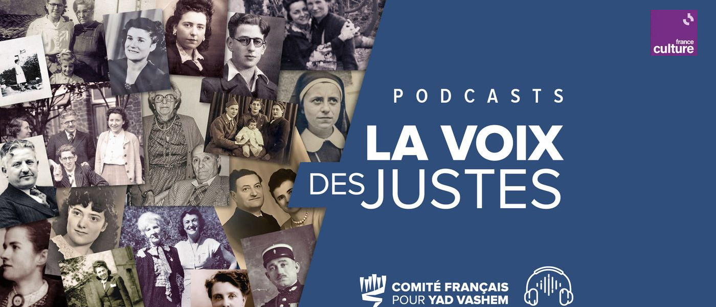 La voix des justes, un nouveau podcast de France Culture en 10 épisodes