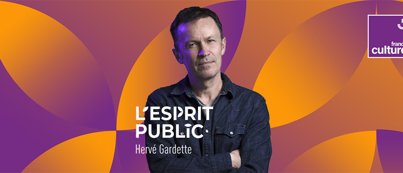 Hervé Gardette, nouveau producteur de L’Esprit public sur France Culture