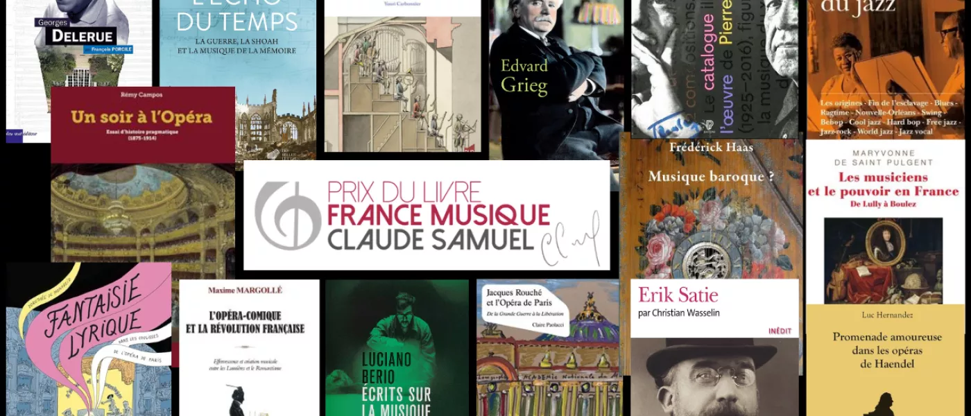 France Musique_Sélection 2026 du Prix du Livre France Musique Claude Samuel