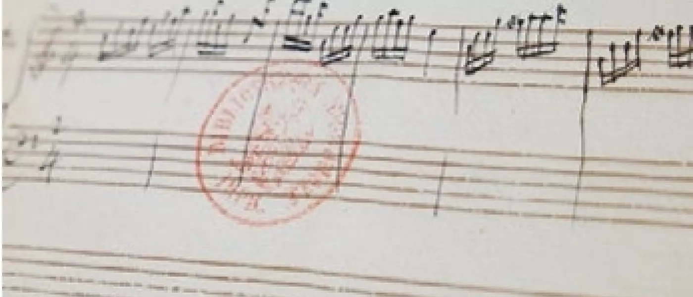 SOUS EMBARGO France Musique va diffuser en avant-première mondiale lundi 22 juin à 15h l'intégralité de la pièce unique de Mozart découverte par la BnF