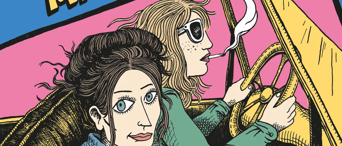 Editions Radio France // BD : " Beauvoir Made in America " Nathalie Masduraud, Valérie Urrea et Lisa Chetteau (éd. Gallimard BD - France Inter)