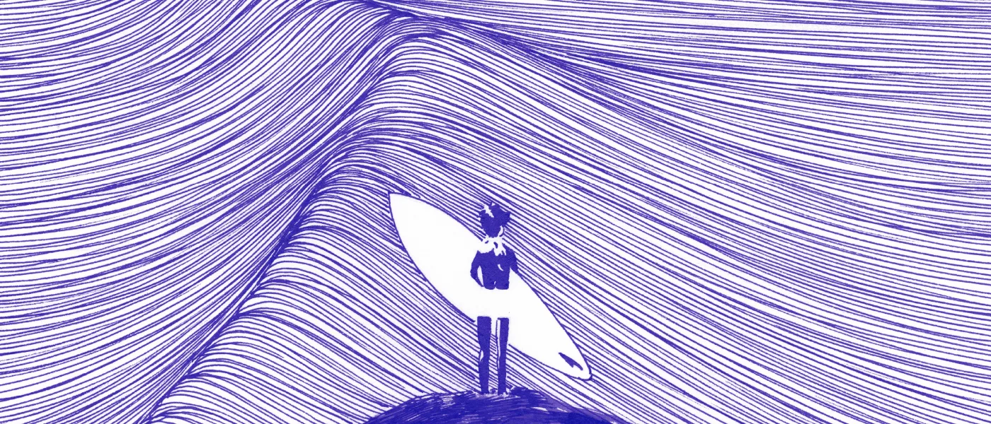 Editions Radio France // BD : "La Planche" Fred Bernard & The Minimalist Wave B (éd. Albin-Michel BD - France Inter)