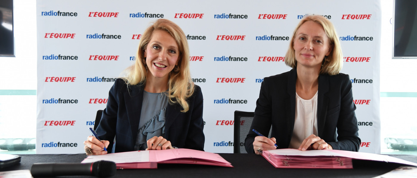 Radio France et le groupe L'Equipe s'associent dans le cadre d'un partenariat historique