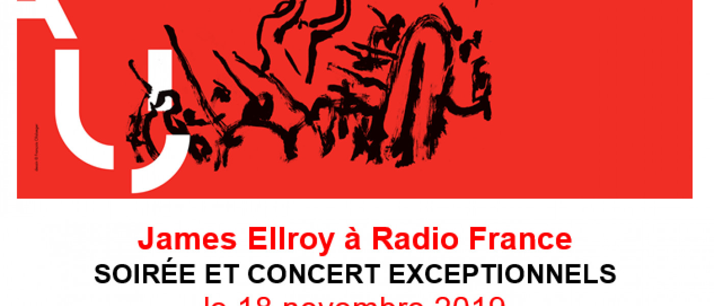 James Ellroy à Radio France le 18 novembre 2019 - Concert et soirée exceptionnels