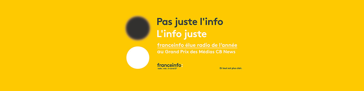 franceinfo élue meilleure station de radio au Grand Prix des médias CB News 2021