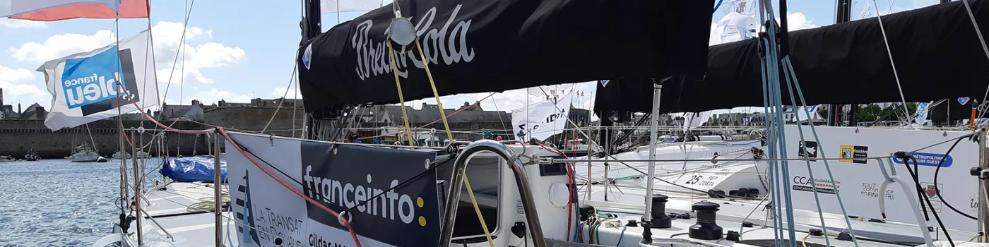 franceinfo et France Bleu, partenaires média de la Transat en double Concarneau - Saint Barthélémy 2023