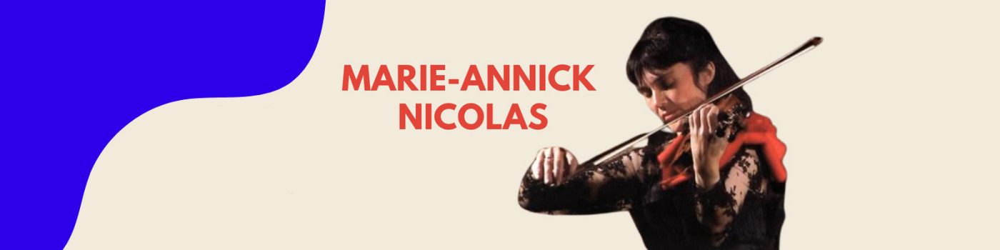 Marie-Annick Nicolas, première femme premier violon de l'Orchestre Philharmonique de Radio France