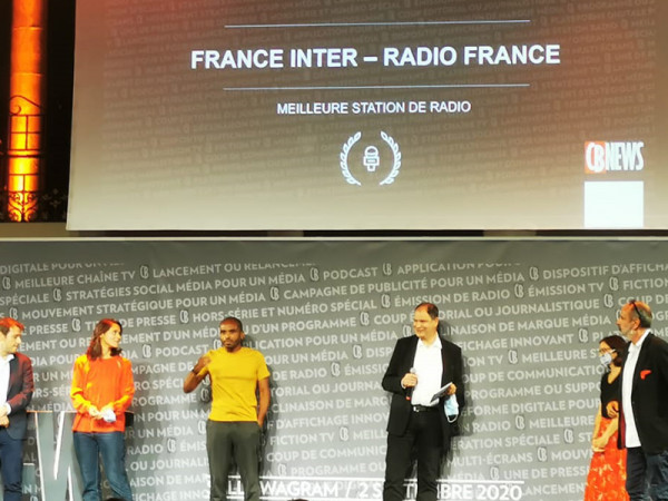Les radios de Radio France récompensées au 22e Grand Prix des Médias de CB News 