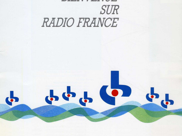 Page de couverture d’un dossier de presse Radio France, 1990