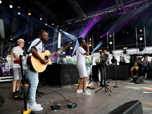 Youssoupha en concert - Baptême de la Maison de la radio et de la musique