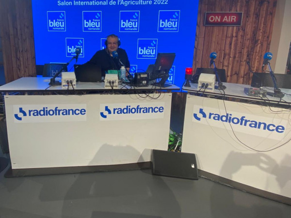 Rodolphe Baudry sur France Bleu Normandie au Salon de l'Agriculture lundi 28 février 2022