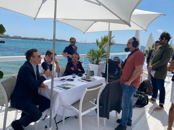 Michel Hazanavicius invité du 12/14 de franceinfo mardi 17 mai 2022