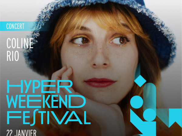 Coline Rio en concert à l'Hyper Weekend Festival le 22 janvier 2023